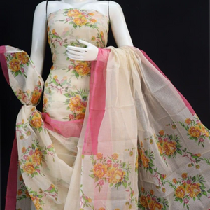 Block Printed Dress Material