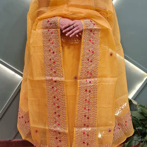 Gota Patti Work Dress Material